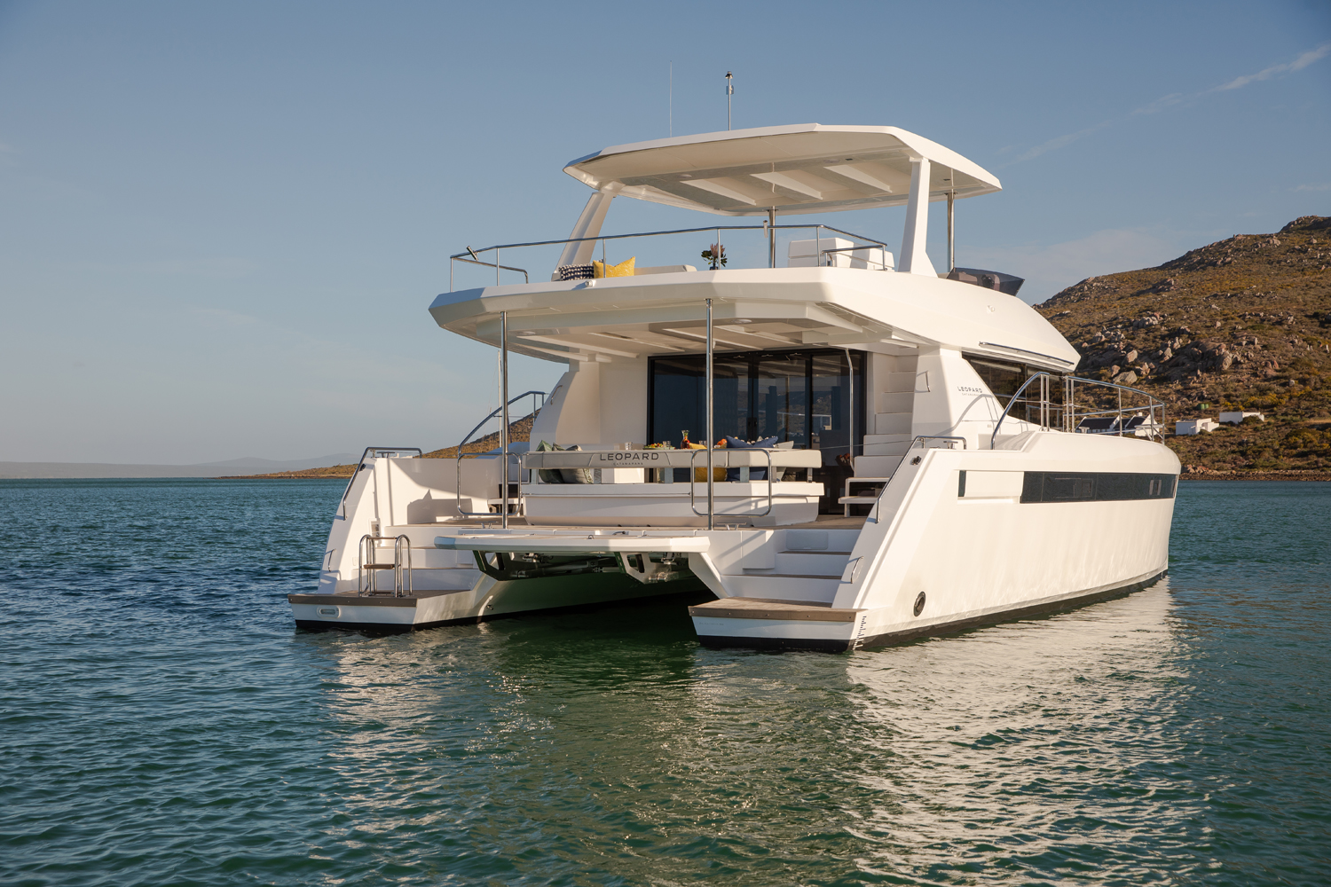 leopard 46 power catamaran price
